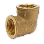 Кут 1/2 в х1/2 в. латунь Нікіфоров