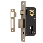 Замок врізний Hisar ET9011 SR SN+ ALP-100ET 62 SN з планк 47362