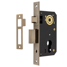 Замок врізний Hisar ET9011 SR SN+ ALP-100ET 62 SN з планк 47362