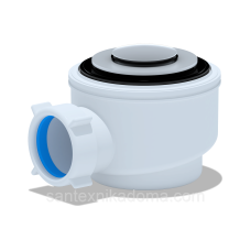 Сифон для душ. піддонів Клік-клак хром E410CEU 29090