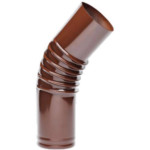 Коліно гофра коричн нижнє д100 Україна