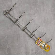 Вішалка 6 гачків хром 1181  А+ 79811 Україна