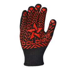 Перчатки роб Долоні Зірка чорні 17304