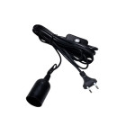 Шнур-бра з пластиноюпатроном Е27 5м 87698