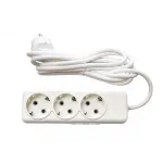 Подовжувач Люксел б/з 5м 3 гнізда 87036