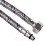 Шланг-вода  Solomon нерж 0.6м штуцер коротка 26059