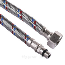 Шланг-вода  Solomon нерж 0.6м штуцер коротка 26059