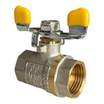 Кран-газ в-в 3/4 метелик 270005