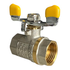 Кран-газ в-в 3/4 метелик 270005