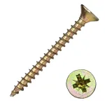 Шуруп універсал жовтий цинк 6х30