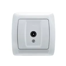 Розетка врізна одинарна TV 750м 5-862МГц Q-MAX 310