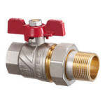 Кран кульовий з американкою 1 з/в Zegor FA13 270004