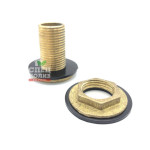 Штуцер з гайкою пластмас.  врізка в бочку 1/2 27355