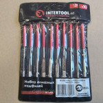 Набір надфілів Інтертул 140мм 10шт НТ-3701