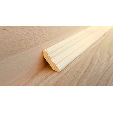Плінтус деревяний євро 4,5см 2,5м NEW