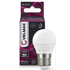 Лед-лампа Velmax 4W Е27 4100К 21-12-42 85033