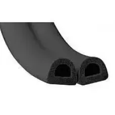 Стрічка ущільнююча гаражна чорна D 12х14 1п/м