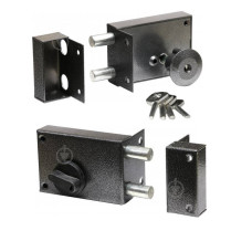 Замок накладний ЗН-1 ТМ Голеол 2 рігеля