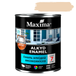 Емаль алкідна високоякісна біла Maxima 0.7 кг Україна