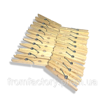 Прищепка дерев'яна 20шт 159477
