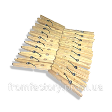 Прищепка дерев'яна 20шт 159477