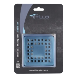 Трап каналізаційний Нерж 10х10см TILLO TM210 27993 Україна