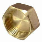 Заглушка вн 3/4 латунь хром