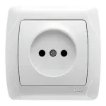 87029 Розетка врізна одинарна з/з Viko Кармен