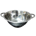 Дуршлаг д22см А-Плюс нерж сталь з 2-ма ручками