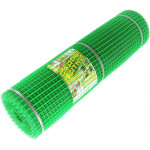 Сітка пластикова Тин 13х13мм 1х20м (за м/п) зелена 179158