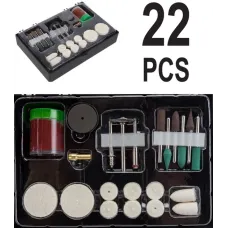 Набір насадок для гравера Vorel 22шт 99475