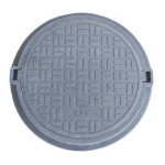 Люк каналізаційний 4,5т. чорний  посилений 2965 Україна