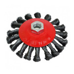 Щітка крацовка закручена 125мм Технікс 18-212 35156