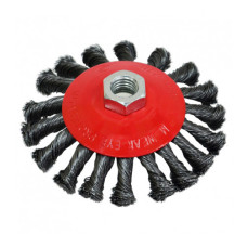 Щітка крацовка закручена 125мм Технікс 18-212 35156