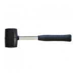 Киянка гумова 900г чорна дер ручка Сталь 99380