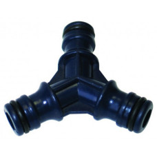 Трійник пластиковий для поливу 3/4, 1/2 72-431