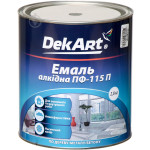 Емаль чорна ПФ-115 DekArt Україна 2,8кг(р)