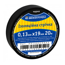 Ізолента 3М 20м чорна/синя 0.13х19мм 39382