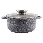 Каструля мармур 1,2л Зауберг кругла (індукц) 152363