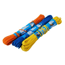 Мотузка  плетена 4мм 20м помаранч JT-0704 179361