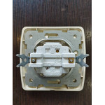 Вимикач врізний подвійний Viko Кармен