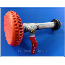 Лійка літнього душа пластмасова в зборі з краном SLD 313 Norton 179535