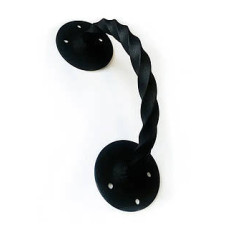 Ручка дверна 210 кручена полімер оксамит 47332