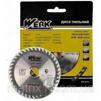 Диск пильний Werk 230х22 40зуб. по дереву 390898