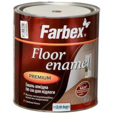 Емаль червоно-коричнева ПФ-266 33317 Фарбекс Україна 2,8кг(р)