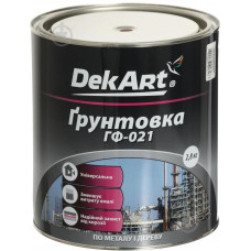 Грунтовка ГФ-021 червоно-коричнева 33692 DekArt Україна 2,8кг(р)