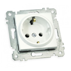 Механізм розетки з\з 16А Mutlusan білий 47-01-72 87586