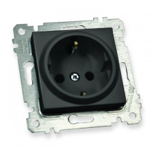 Механізм розетки б/з 16А Mutlusan горіх 47-17-52 87243