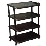 Поличка для взуття 4-ярусна СН нормал NEW 159528