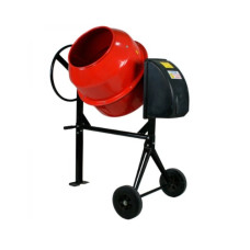 Бетонозмішувач EW6140P бак 140л 650Вт вага 53 кг  готова суміш 110л FORTE